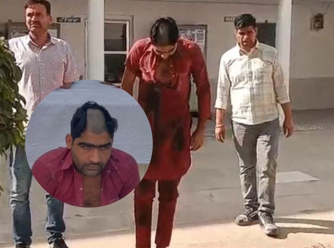 50 हजार का इनामी हिस्ट्रीशीटर गिरफ्तार, आधा सिर मुंडवाकर जयपुर में मंदिर के सामने भीख मांगकर काट रहा था फरारी
