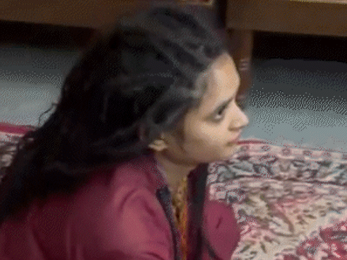 जालोर में 23 साल की साध्वी की जलधारा तपस्या:7 डिग्री तापमान में 108 मटकों से कर रहीं स्नान; बोलीं- हर संत ढोंगी नहीं होता