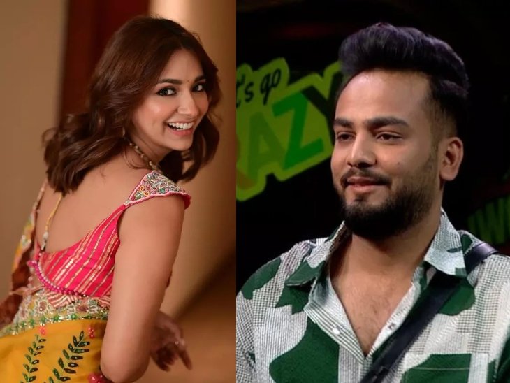 क्या एल्विश यादव और जिया शंकर ने कर ली सगाई?:इंस्टाग्राम पर इन्फ्लुएंसर ने एक्ट्रेस को टैग कर लिखा- मुझे मेरा प्यार मिल गया