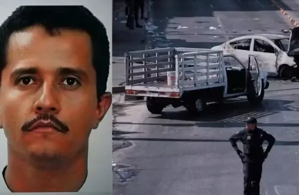 मेक्सिको में ड्रग तस्कर की मौत के बाद हिंसा:₹136 करोड़ के इनामी को सेना ने मारा, समर्थकों ने एयरपोर्ट-मॉल में आग लगाई